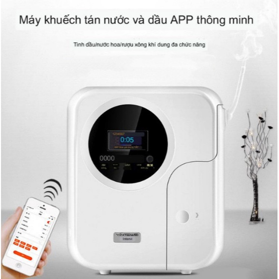 Máy Xịt Thơm Phòng Khách Sạn, Showroom  APP 600m2 - Máy làm sạch không khí tự động