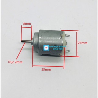 (GIÁ SỈ) Động cơ DC 140 Mini Tốc Độ Cao 3-5V