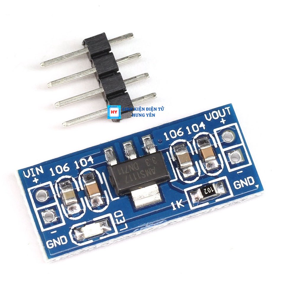 (GIÁ SỈ) Mô Đun Cung Cấp Nguồn Điện AMS1117 3.3v 5v AMS1117-5.0V Chuyên Dụng