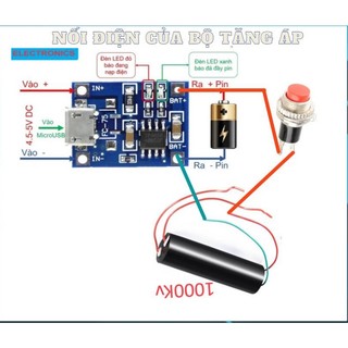 (GIÁ SỈ) Combo Kích Điện Module Cao Áp 400KV - 1000KV