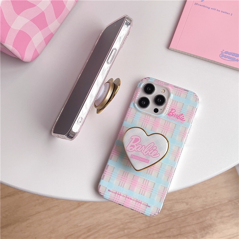 Hoạt Hình Ốp Điện Thoại Có Giá Đỡ Hình Trái Tim Cho iphone 14 13 12 pro max 11 14promax