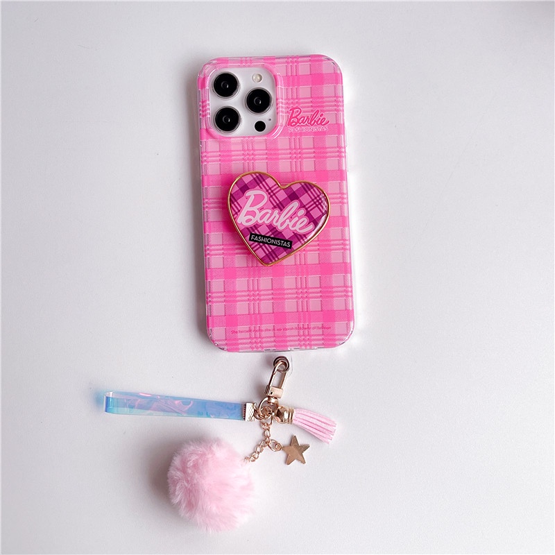 Hoạt Hình Ốp Điện Thoại Có Giá Đỡ Hình Trái Tim Cho iphone 14 13 12 pro max 11 14promax