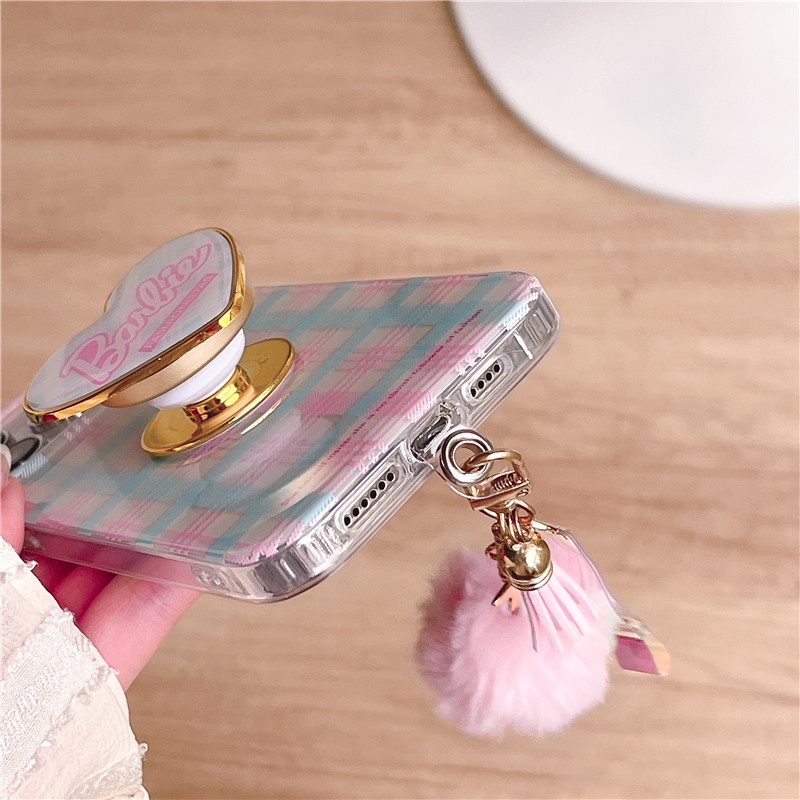 Hoạt Hình Ốp Điện Thoại Có Giá Đỡ Hình Trái Tim Cho iphone 14 13 12 pro max 11 14promax