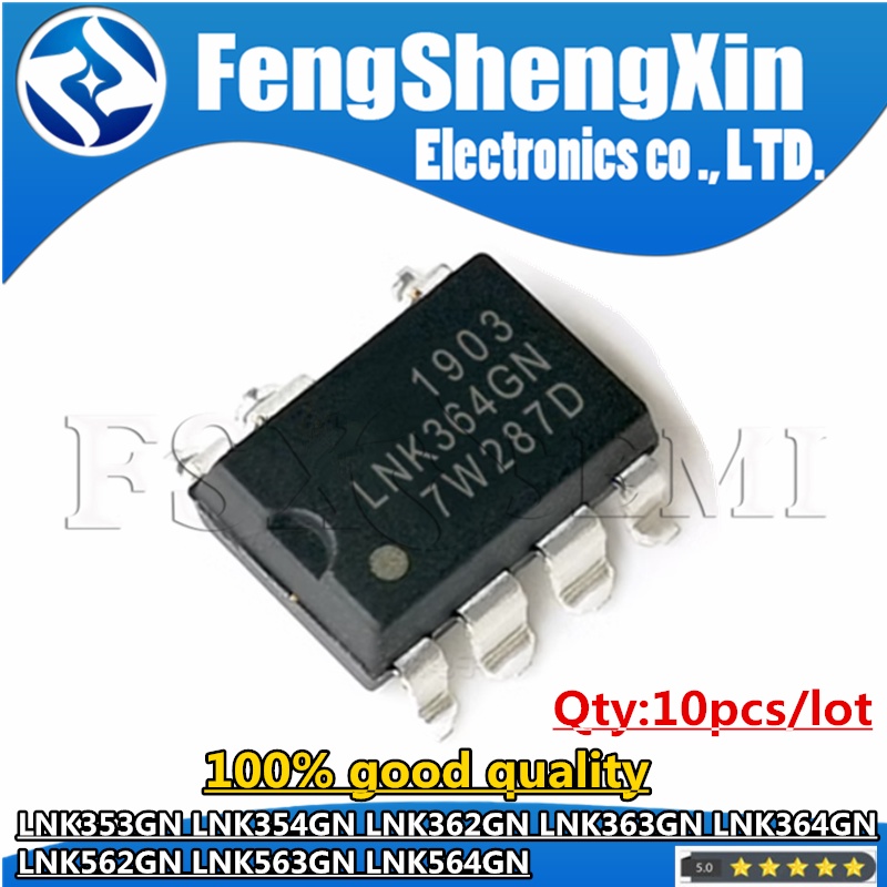 10 chiếc LNK353GN LNK354GN LNK362GN LNK363GN LNK364GN LNK562GN LNK563GN LNK564GN SOP-7 Chip