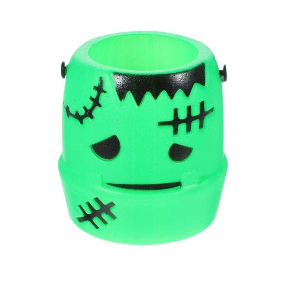 Xô Nhựa Đựng Kẹo Có Tay Cầm Hình Quả Bí Ngô halloween