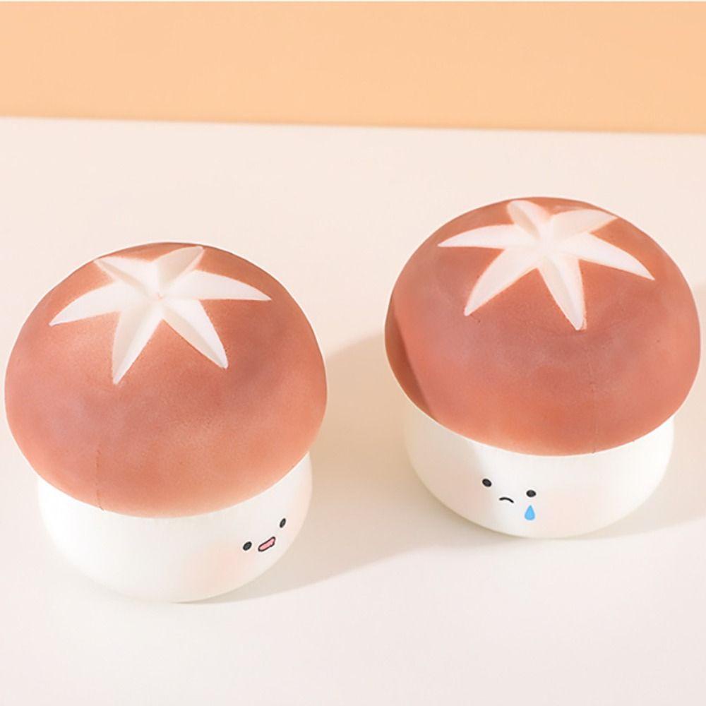 Đồ Chơi Xốp Squishy Giảm Stress Hình Nấm Dễ Thương Cho Bé