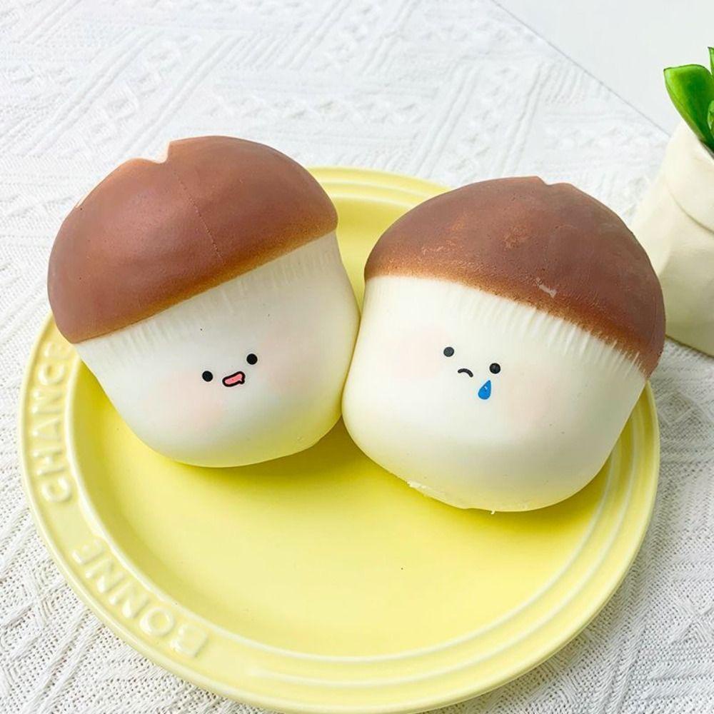 Đồ Chơi Xốp Squishy Giảm Stress Hình Nấm Dễ Thương Cho Bé