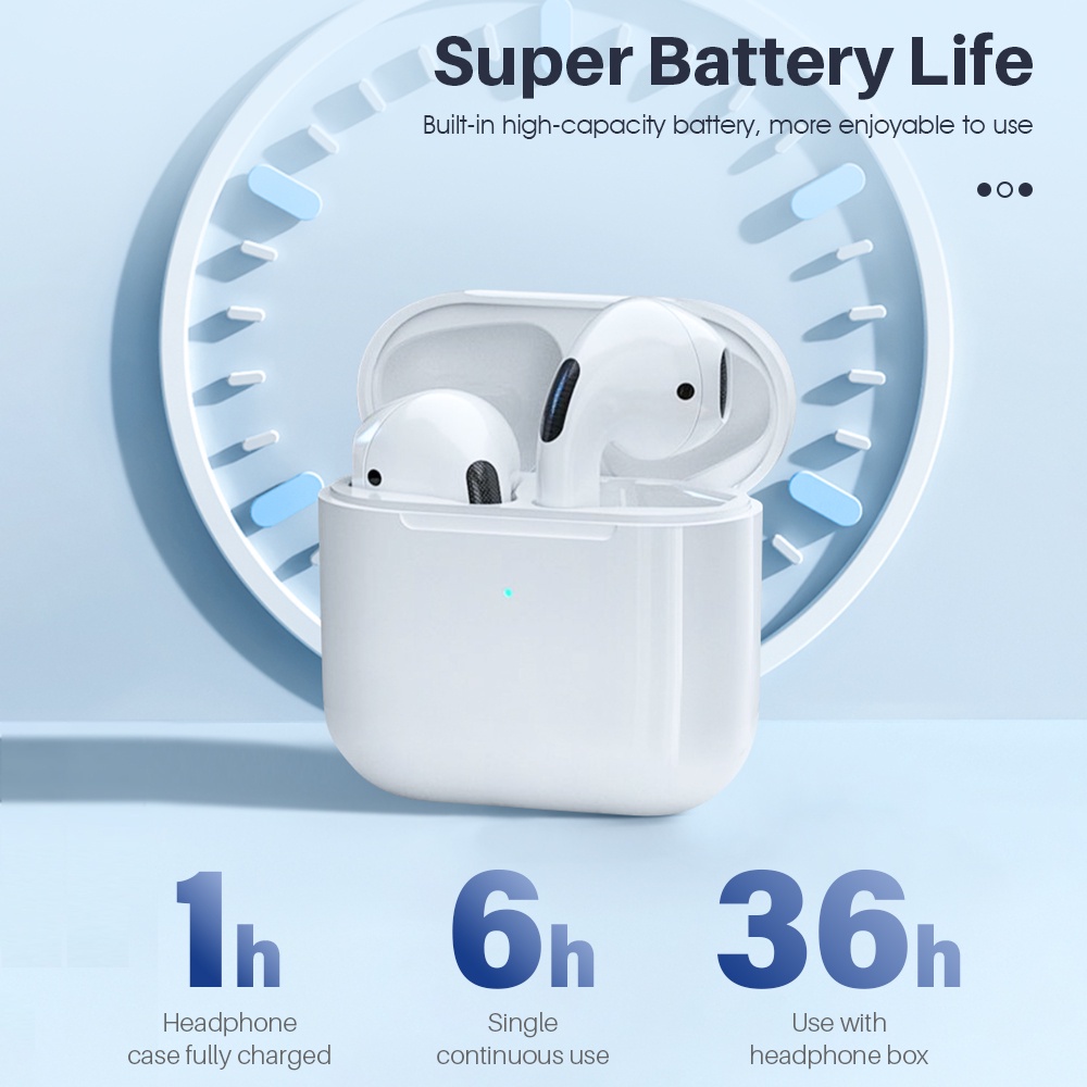 Tai Nghe Bluetooth Không Dây Cho iPhone 6 7 8 Plus X XS XR 11 12 13 Pro Max Samsung Galaxy S10 S20 S21 S22 A51 A52 A53