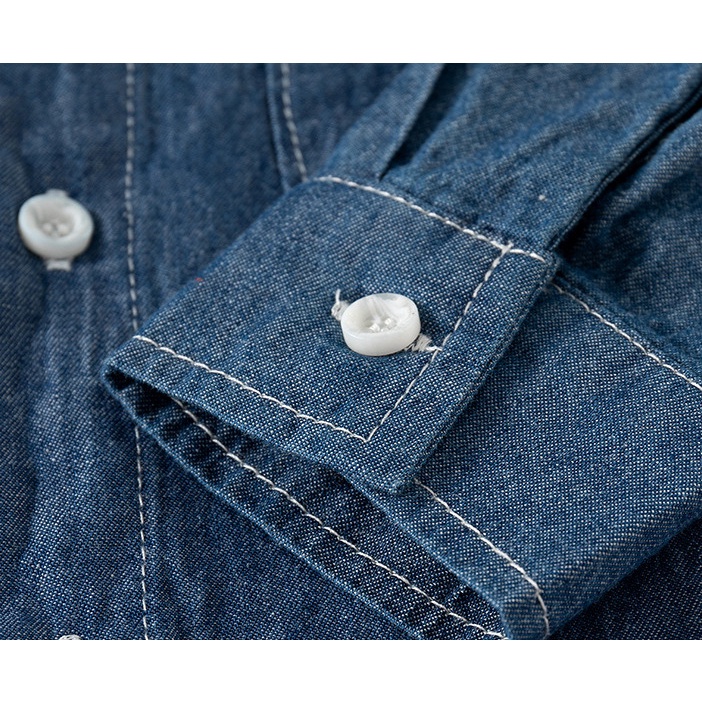Áo bò dài tay cho bé trai, Áo jean dài tay bé trai WELLKIDS phong cách hàn quốc TX2536