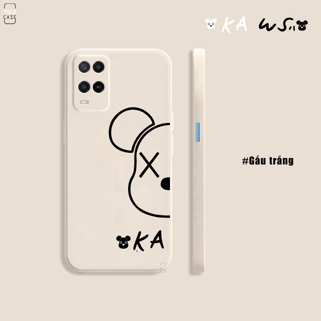 Ốp lưng Oppo A54 in hình gâu kaw