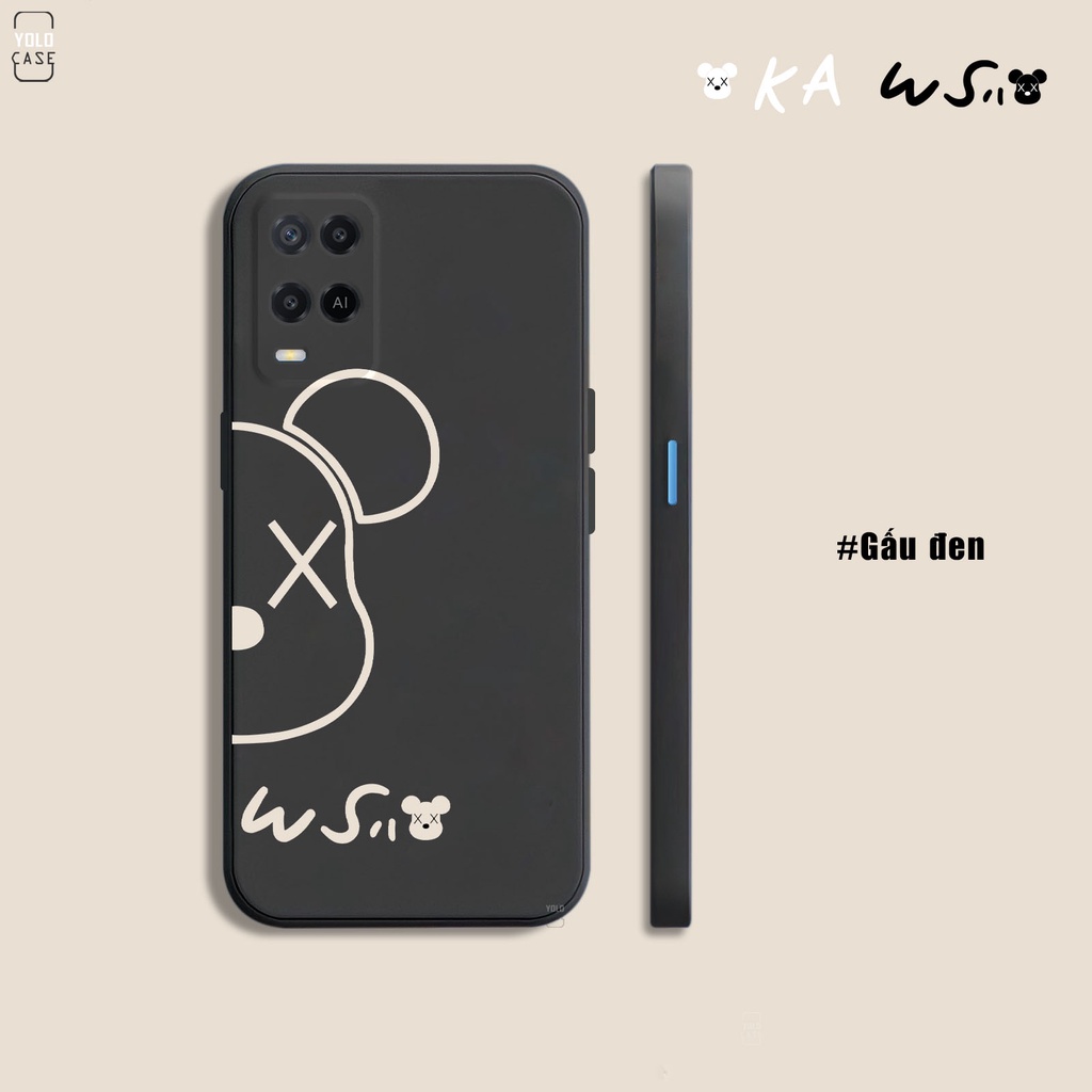 Ốp lưng Oppo A54 in hình gâu kaw