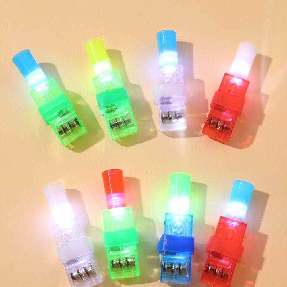 Bộ 5 Đèn Pin Đeo Ngón Tay Chiếu Hình Ảnh Thiết Kế Sang Trọng 5 Cái Cho Trẻ Em