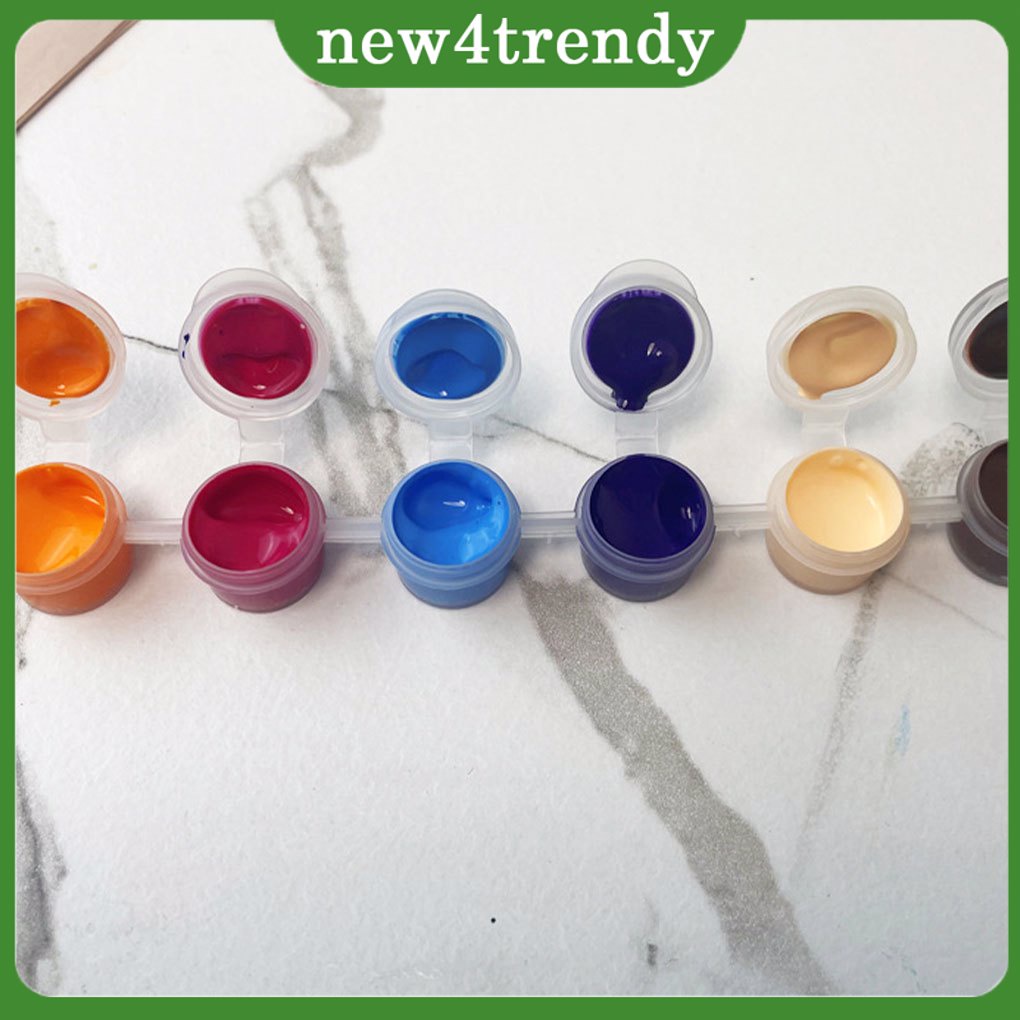 Set 1 / 2 / 3 / 5 12 Cọ Vẽ Màu Nước Cho Bé