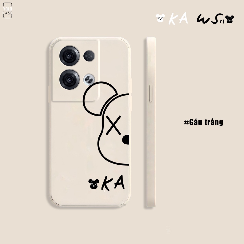 Ốp lưng Oppo Reno 8 / Reno 8 Pro / Reno 9 / Reno 9 Pro Plus in hình gâu kaw