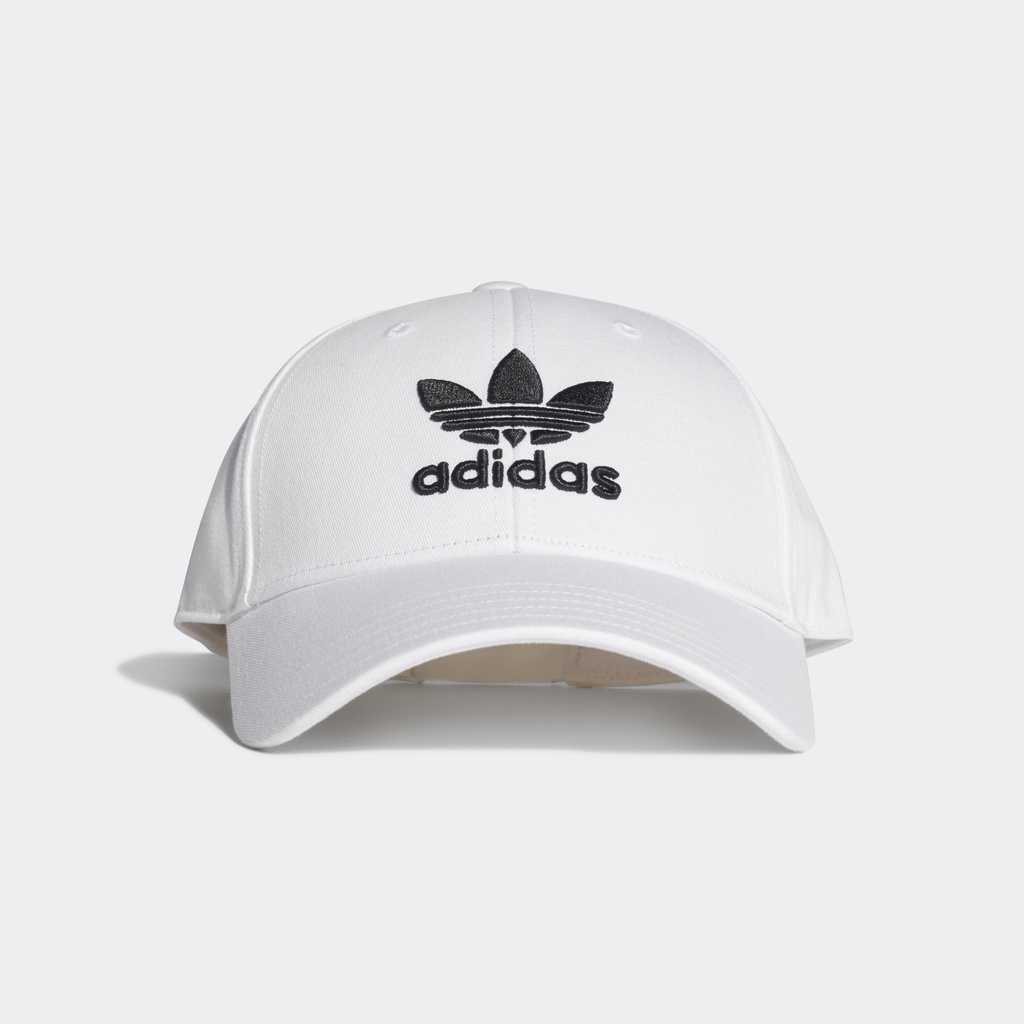 Adidas Phong cách sống Mũ Bóng Chày Ba Lá Unisex trắng FJ2544