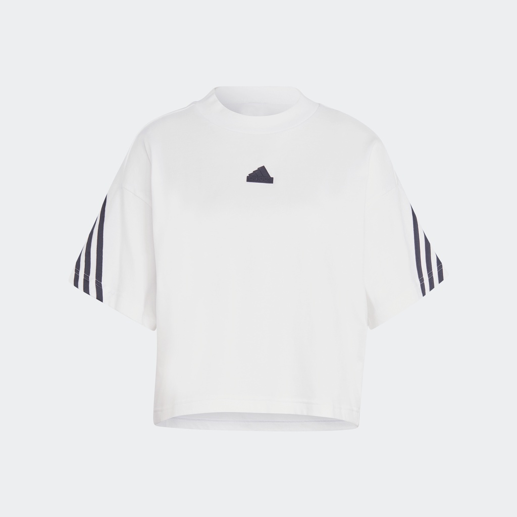 adidas Phong cách sống Áo Thun 3 Sọc Future Icons Nữ trắng IB8517