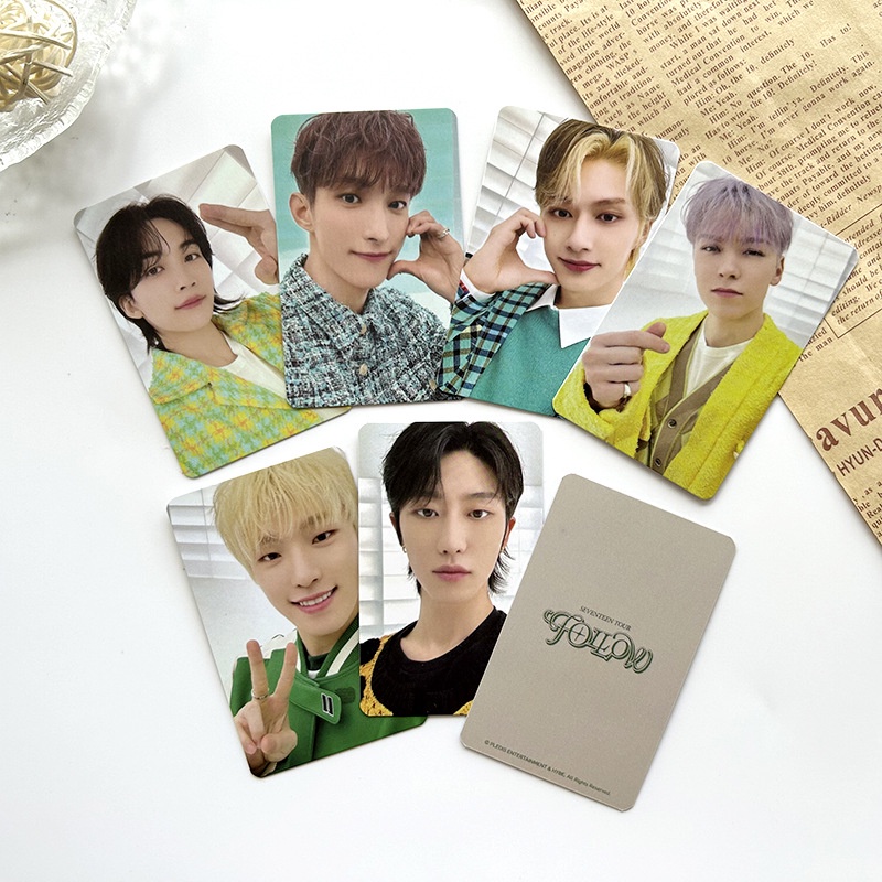 Bộ Sưu Tập Thẻ Hình Nhóm Nhạc kpop seventeen