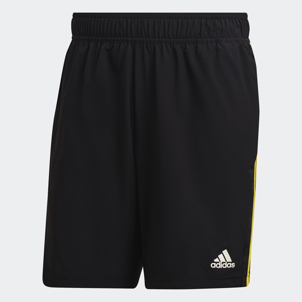 adidas Tập luyện Quần Short Tập Luyện 3 Sọc HIIT AEROREADY Nam Đen HN8537