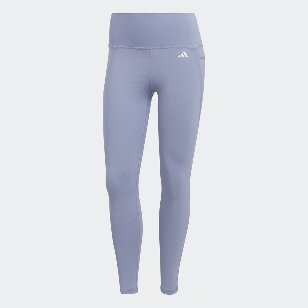 adidas Tập luyện Quần Legging 7/8 Cạp Cao Có Túi Optime Nữ Màu tím HR5442