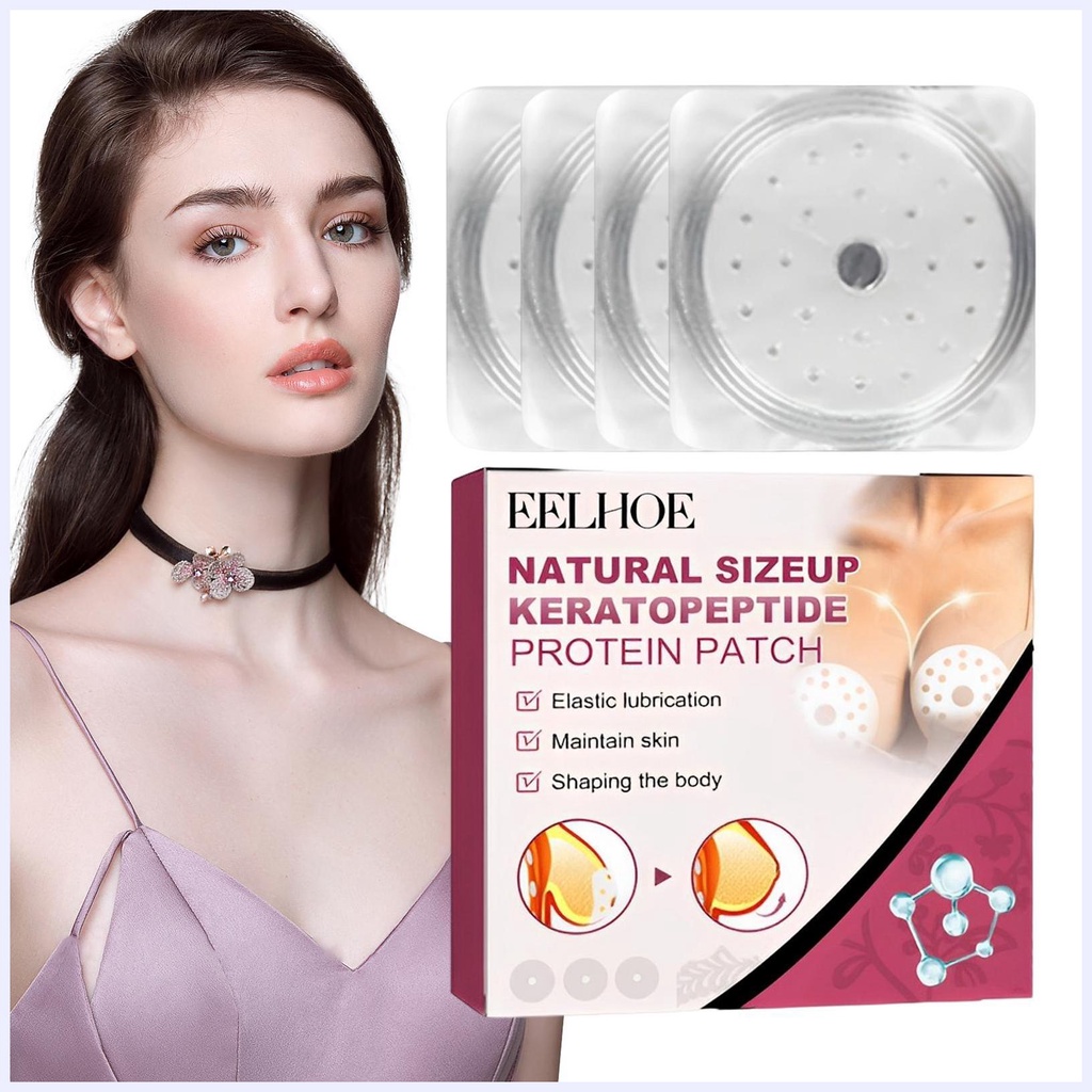 Set 4 Miếng Dán Tăng Kích Thước Ngực Tự Nhiên Làm Săn Chắc Ngực