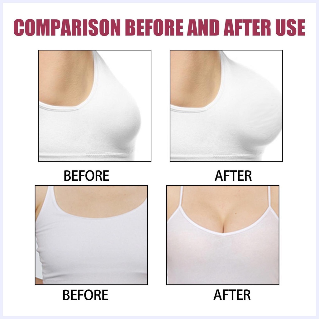 Set 4 Miếng Dán Tăng Kích Thước Ngực Tự Nhiên Làm Săn Chắc Ngực