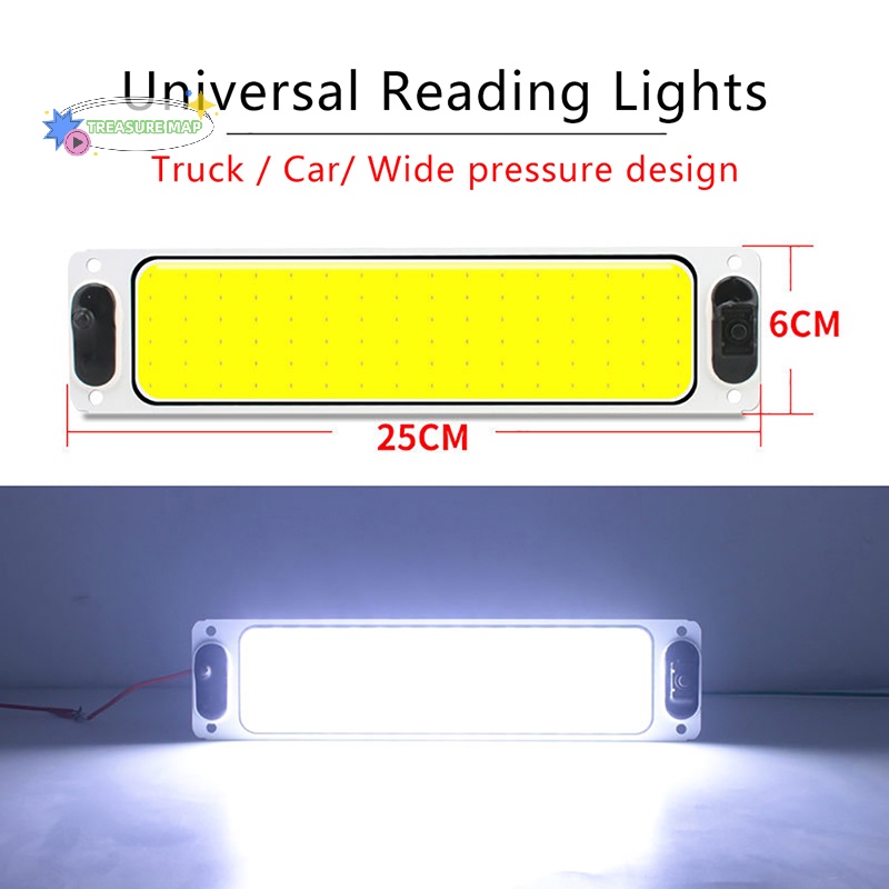 Dây Đèn led cob 12v 24v heyuanlong333 Chuyên Dụng Cho Xe Hơi Xe Tải