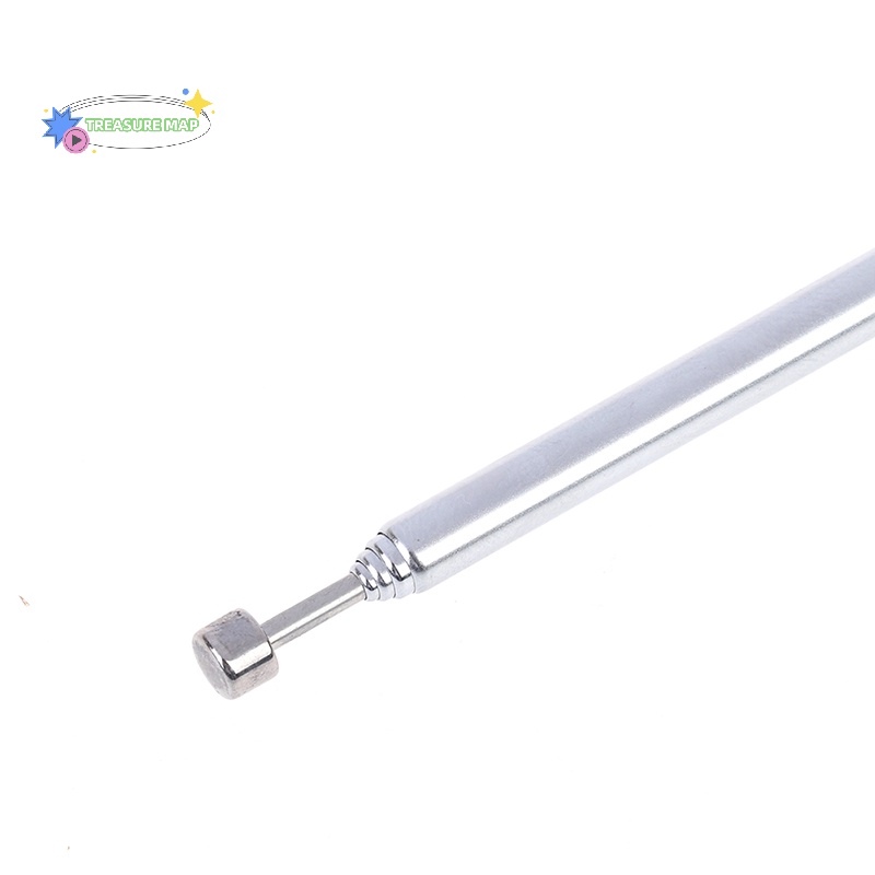 1 Ăng Ten Thu Sóng radio fm Bằng Thép Không Gỉ 37cm 5 Phần heyuanlong333