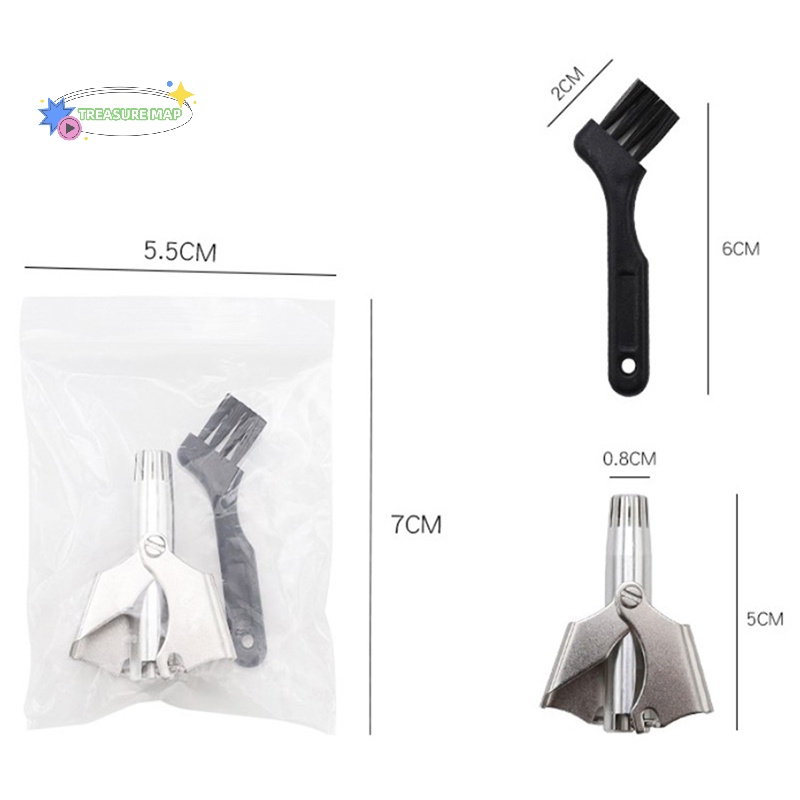 1 Kéo Cắt Tỉa Lông Mũi / Tai / Mũi Bằng Thép Không Gỉ heyuanlong333 Chuyên Nghiệp