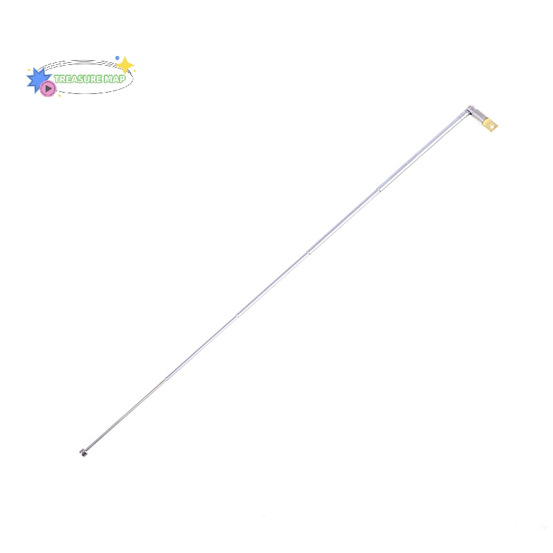 1 Ăng Ten Thu Sóng radio fm Bằng Thép Không Gỉ 37cm 5 Phần heyuanlong333
