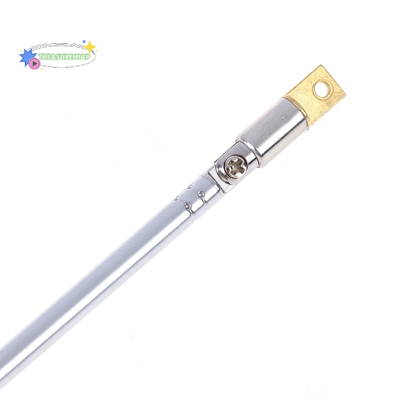 1 Ăng Ten Thu Sóng radio fm Bằng Thép Không Gỉ 37cm 5 Phần heyuanlong333