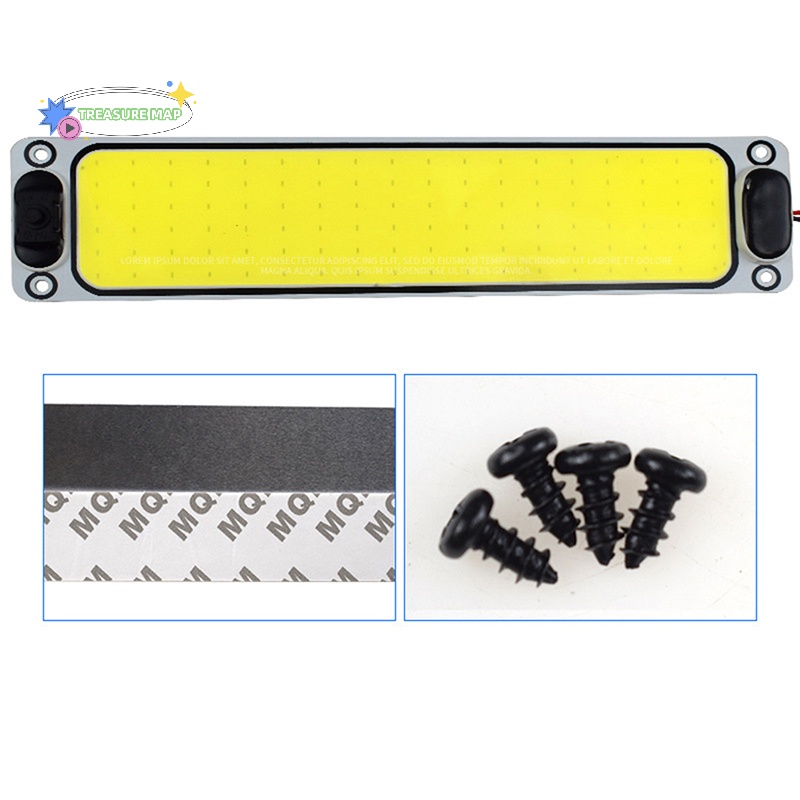 Dây Đèn led cob 12v 24v heyuanlong333 Chuyên Dụng Cho Xe Hơi Xe Tải