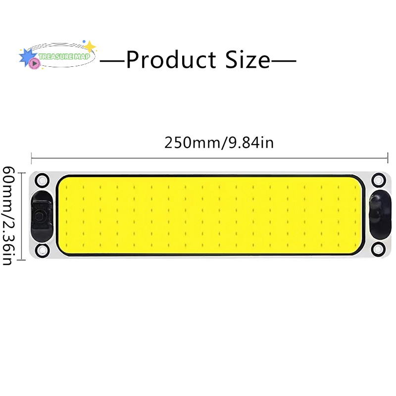 Dây Đèn led cob 12v 24v heyuanlong333 Chuyên Dụng Cho Xe Hơi Xe Tải