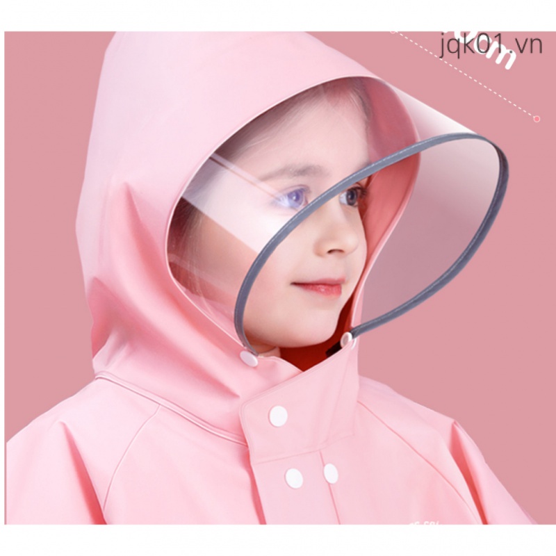 Áo Mưa Toàn Thân Chống Thấm Nước Họa Tiết Xinh Xắn Cho Bé