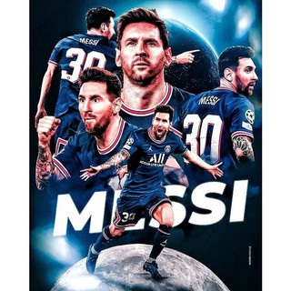 Poster messi, ảnh dán tường messi cực đẹp, poster bóng đá có sẵn keo dán - mới nhất