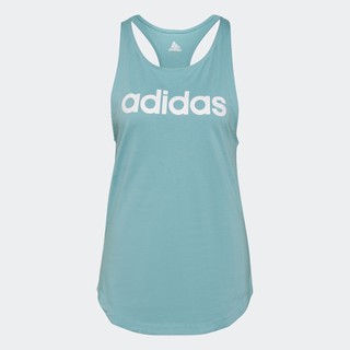 adidas Phong cách sống Áo Tank Top Logo Dáng Suông Essentials LOUNGEWEAR Nữ Ngọc lam H07756