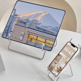 Khung hỗ trợ điện thoại di động giá đỡ máy tính bảng kim loại máy tính để bàn ipad giá đỡ đặc biệt khung hỗ trợ máy tính