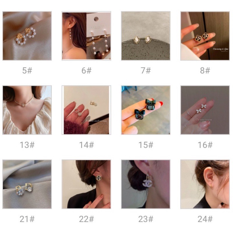 Bông Tai Mạ Bạc 925 2022 Mẫu Mới Tinh Tế Thời Trang Cho Nữ