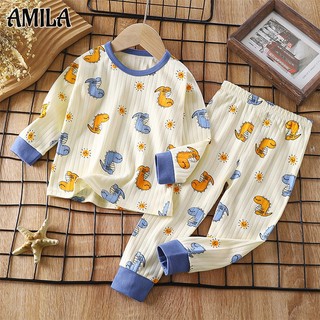 Bộ đồ ngủ vải cotton thiết kế dễ thương cho bé