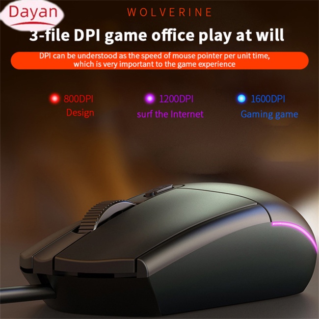 Chuột Máy Tính Có Dây usb Siêu Mỏng g3se