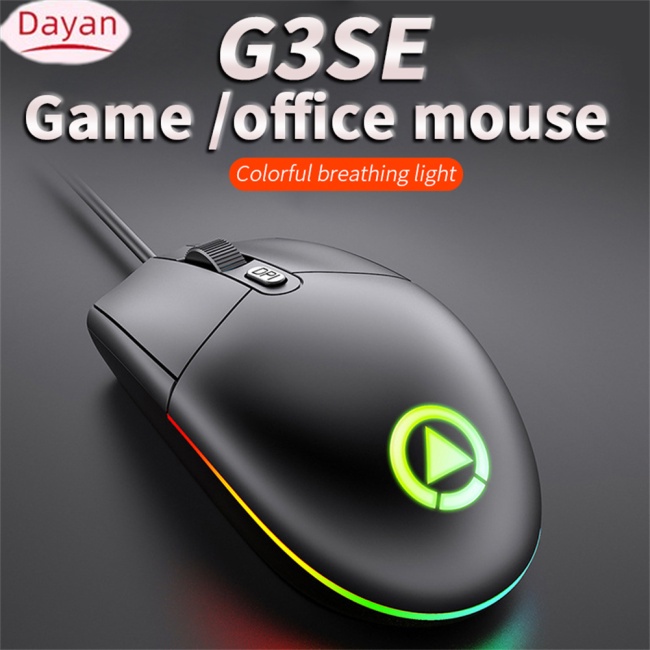 Chuột Máy Tính Có Dây usb Siêu Mỏng g3se