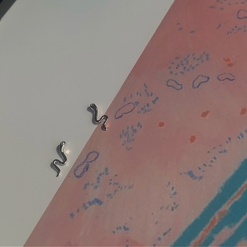 Khuyên Tai Hợp Kim Hình Rắn Sáng Tạo Cho Nữ