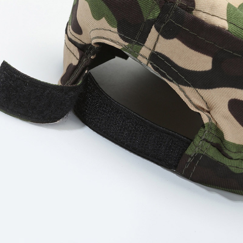 Mũ Lưỡi Trai Họa Tiết Rằn Ri Kiểu Quân Đội Thời Trang Xuân Hè Cho Nam Và Nữ