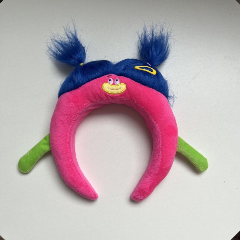 Băng Đô Cài Tóc / Rửa Mặt Hình Búp Bê dopamine Siêu Dễ Thương Vui Nhộn diy