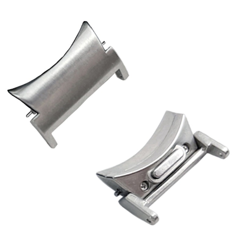 2 Đầu Nối Bằng Thép Không Gỉ Cho Đồng Hồ Thông Minh samsung galaxy watch 6 5 4 40 44mm galaxy watch6 classic 47mm 43mm 42 46mm