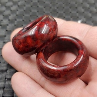Nhẫn Ngọc Bích Phong Cách vintage 8.29
