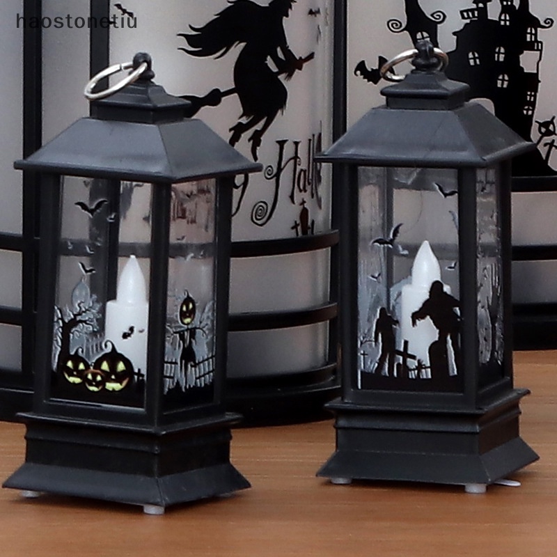 Ha Đèn led Treo Trang Trí Tiệc halloween Lâu Đài Bí Ngô Cổ Điển n