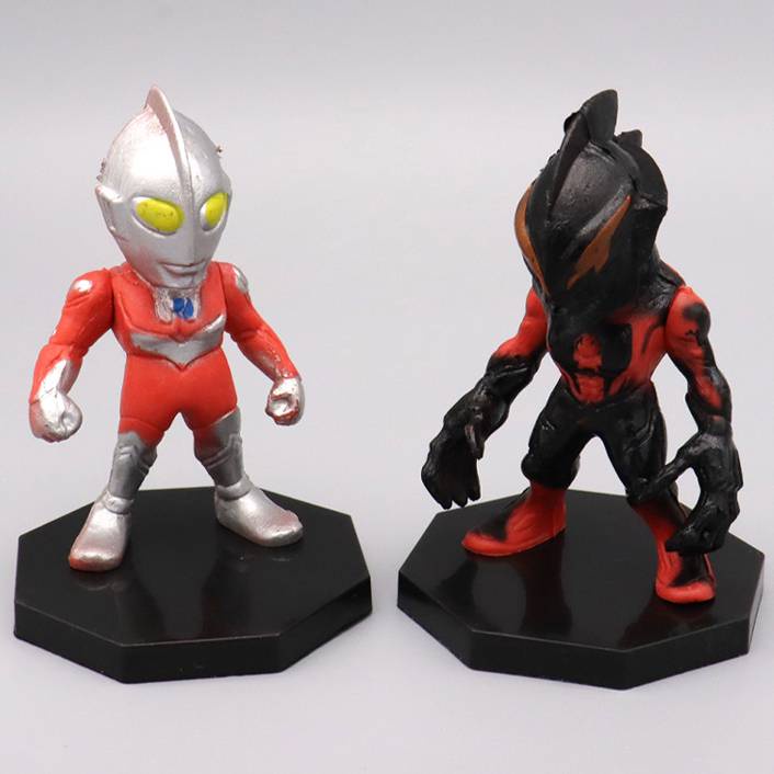 Set 6 Đồ trang trí Mô Phỏng Nhân Vật Siêu Nhân Trong ultraman Mới