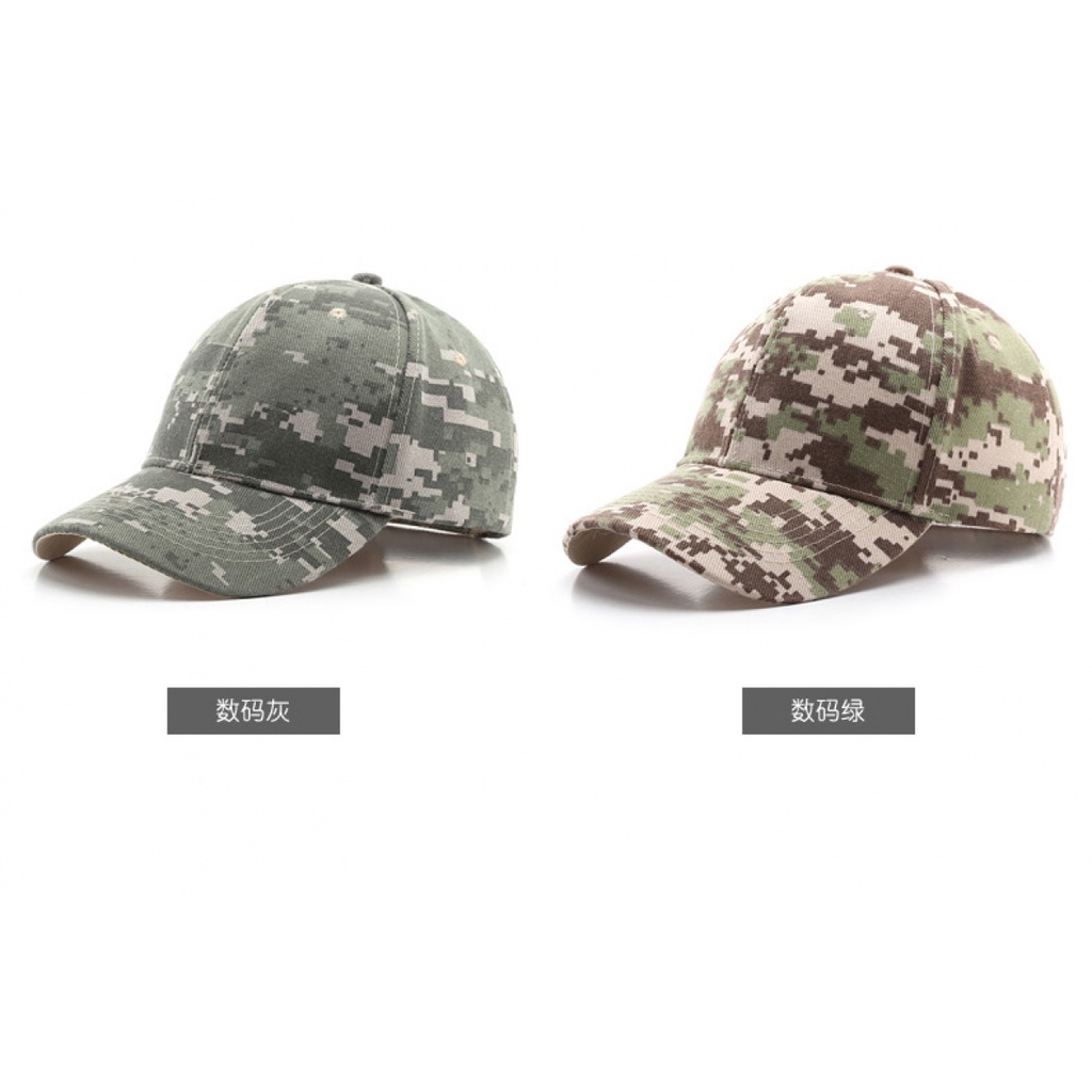 Mũ che nắng thể thao ngoài trời Mũ chiến thuật Cắm trại ngụy trang Mũ bóng chày
