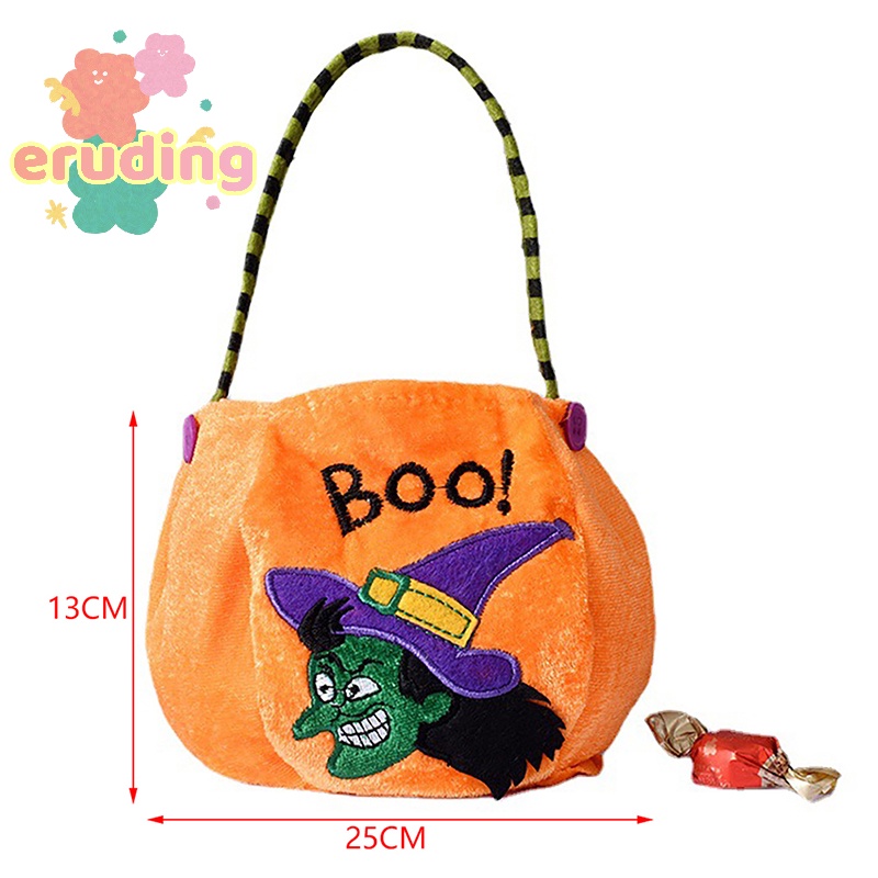 Túi Đựng Kẹo Hình Quả Bí Ngô / Mèo Đen Phong Cách halloween 2022