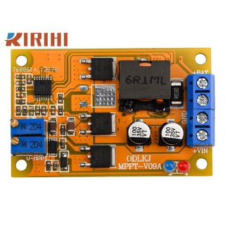 Ririhi bộ điều khiển sạc năng lượng mặt trời 6a 1-100w 8-30v mppt 300khz